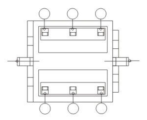 帶燈按鈕開(kāi)關(guān)R2909結(jié)構(gòu)圖